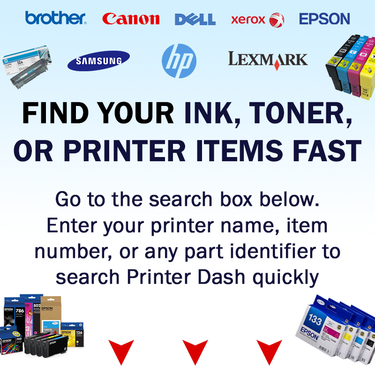 Printer Ink, Toner, Cartridges, and Maintenance Kits – Printer Dash
